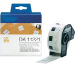 Utángyártott BROTHER DK11221 23mm x 23 mm fehér alapon fekete etikett IK (DK11221FUIK) - smartbyte