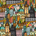 Takoy Szabadidő anyag/ futter Takoy 150cm I love Czech Republic