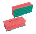 Vileda professzionális szivacs PUR Active, piros - tisztitoszertrendelek