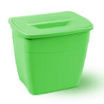 PLANET Koala szemetes, fedővel 6L (Hanging Bucket) zöld - shopbazis