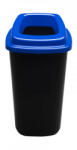 Plafor Sort szelektív hulladékgyűjtő, szemetes 45L fekete/kék - tisztitoszertrendelek