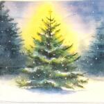  Szalvéta - karácsonyfa