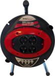ArteNova Prelungitor rola cu tambur 50m 3x2.5mm, 4 Prize, maner ergonomic pentru transport