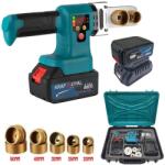 KRAFTROYAL Aparat de sudură cu 1 acumulator pentru țevile PPR KrafT Royal, cu baterie, încărcător și 5 capete de dimensiuni 20 - 50mm