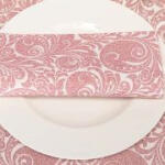 Mank papírszalvéta 33x33 cm 3 rétegű Jordan ezüst - padoving - 3 650 Ft