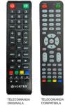  Telecomanda compatibila cu originalul pentru TV Vortex V24MFZHN (651) (V24MFZHN)