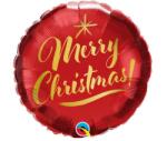  Karácsonyi Merry Christmas Red fólia lufi 46 cm (MLG898447) - sandori