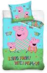  Peppa malac Funny ágyneműhuzat 140×200cm, 70x90 cm (CBX211044PPA) - sandori