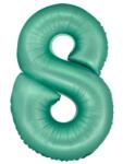  Menta 8-as Mint Mat szám fólia lufi 76 cm (MLG158632) - sandori