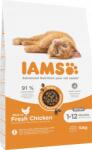 Iams for Vitality macskaeledel friss csirkével 10 kg (101722)