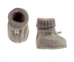 JOHA Botoșei din lână merinos fleece Joha - Basic Sesame Melange