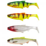 Savage Gear Set 4 shaduri Savage Gear River Roach, Dark Water Mix, 8cm, 5g (F1.SG.74308)