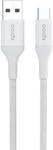 Epico Braided Cable 0.3m USB-C to USB-A - white (K-9915141100003)