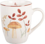 Clayre & Eef Cana portelan multicolor Ciupercute 12x8x10 cm / 350 ml (LFJMU)