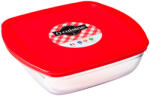 Ocuisine Vas termorezistent cu capac din plastic 20x17x6cm, 1L, Ocuisine (40482)