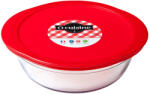 Ocuisine Vas termorezistent cu capac din plastic 20x18x7cm, 1L, Cook & Store (40480)