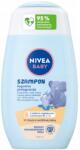 NIVEA Baby Hajsampon, kíméletes ápolás, 200ml, természetes mandulaolajjal, B5-, C-, E-vitaminnal (5900017090252)