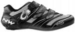 Northwave Verve Lady Sbs országúti kerékpáros cipő 38-as méret black silver (80101008 14)