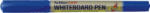 Artline Marker pentru tabla de scris ARTLINE 541T, doua capete - varfuri rotunde 0.4mm 1.0mm - albastru (EK-541T-BL)