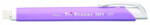 PENAC Radiera mecanica PENAC Tri Eraser, triunghiulara, 100% cauciuc - corp violet pastel (P-ET0401-30) - siscom-papetarie