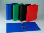 Aurora Caiet mecanic 2 inele - D25mm, coperti carton plastifiat PVC, A5, AURORA - verde (1102/G) - siscom-papetarie