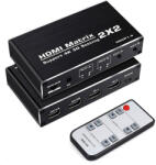 Thunder Germany HMX-202, HDMI mátrix, elosztó és kapcsoló (2×2) - thundergermany