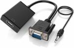 Thunder Germany HDA-201 [VGA-HDMI] átalakító (+audio) - thundergermany