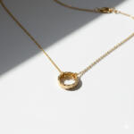 KÁRPÁTHY ékszer Arany Kör aranyozott nyaklánc