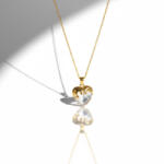 KÁRPÁTHY ékszer DIY Crystal Love nyaklánc, aranyozott