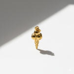 KÁRPÁTHY ékszer Fagylalt charm - aranyozott