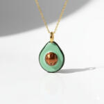 KÁRPÁTHY ékszer DIY Avokádó nyaklánc, aranyozott