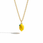 KÁRPÁTHY ékszer DIY Lemon nyaklánc, aranyozott