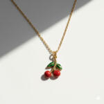 KÁRPÁTHY ékszer DIY Cseresznye nyaklánc, aranyozott