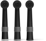 happybrush HAR2AB fogkefe fej 3 db Fekete (HAR2AB)