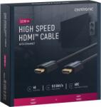 clicktronic Hdmi 1.4 Fhd kábel aranyozott 12, 5m (70308)