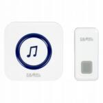 ZAMEL Rock ST-970 vezeték nélküli hálózati csengő, fehér, 150m hatótáv (SUN10000445)