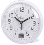 Trevi kvarc ébresztőóra, hőmérséklet kijelzővel, fehér (15176)