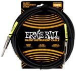 Ernie Ball Classic Silent Instrument Cable Straight/Straight 20ft Black
