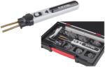 Extol Craft akkumlátoros műanyagcső hegesztő gép, kapcsozógép, kapocs átmétő: 0, 6-0, 8mm, 550°C, 4V, 2, 0Ah akkumlátor, USB-röl tölhető (8891505)