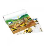 Melissa & Doug autocolante reutilizabile cu placă - vehicule (6075360_VEHICLES)
