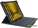 Logitech Universal Folio Keyboard iPad tok Német fekete (920-008337)