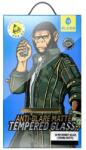 Mr. Monkey Folie de protectie Ecran Mr. Monkey Glass pentru Apple iPhone 15 Pro Max, Sticla Securizata, Full Glue, 5D, Neagra