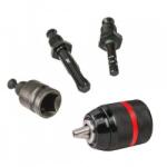 Raider Mandrina rapida metalica 1/2" 13mm, cu 3 adaptoare