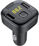 Sencor SWM 2000 Szivargyújtós Autós Bluetooth FM Transmitter - Fekete (SWM 2000)
