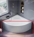 N-smart Minna 120x120 sarokkádhoz előlap, fehér NSKS-EL-MIN120 (NSKS-EL-MIN120)