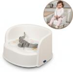 Kidizi Scaun inaltator de masa portabil pentru copii tip booster Kidizi EasySeat alb, model convertibil in taburet de joaca (5949551917113) Scaun de masa bebelusi, inaltator