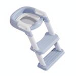 Kidizi Reductor toaleta cu scarita si colac moale Kidizi PottyStep Albastru, model pliabil, colac moale din PVC (5949551917144) Olita