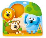 Hape Puzzle cu mânere - Sălbăticie (OLP1088E1310)