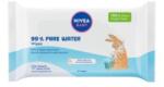 Nivea Baby Servetele Umede pentru Bebelusi Nivea Baby Aqua Pure Water, 57 Bucati (COR1019618MF)
