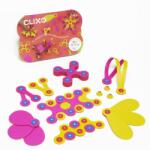 CLIXO Echipa CLIXO Pink & Yellow - set de construcție magnetică cu 30 de piese (MA8-CREW-PY30)